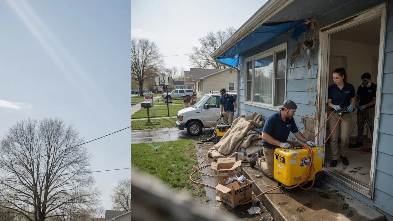 Basement Flood Cleanup in Maitland, MO near me